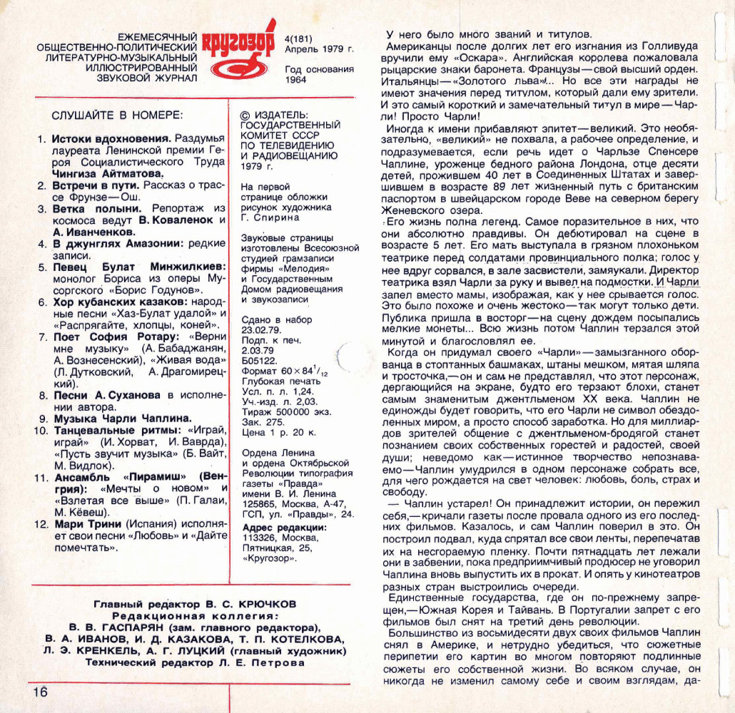 Кругозор 1979 №04