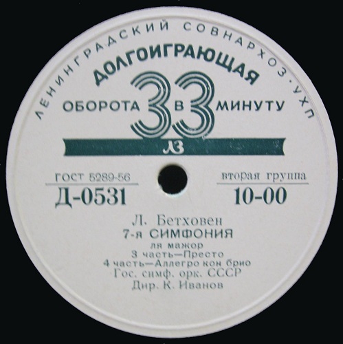 Л. БЕТХОВЕН (1770-1827): Симфония №7 ля мажор (К. Иванов)