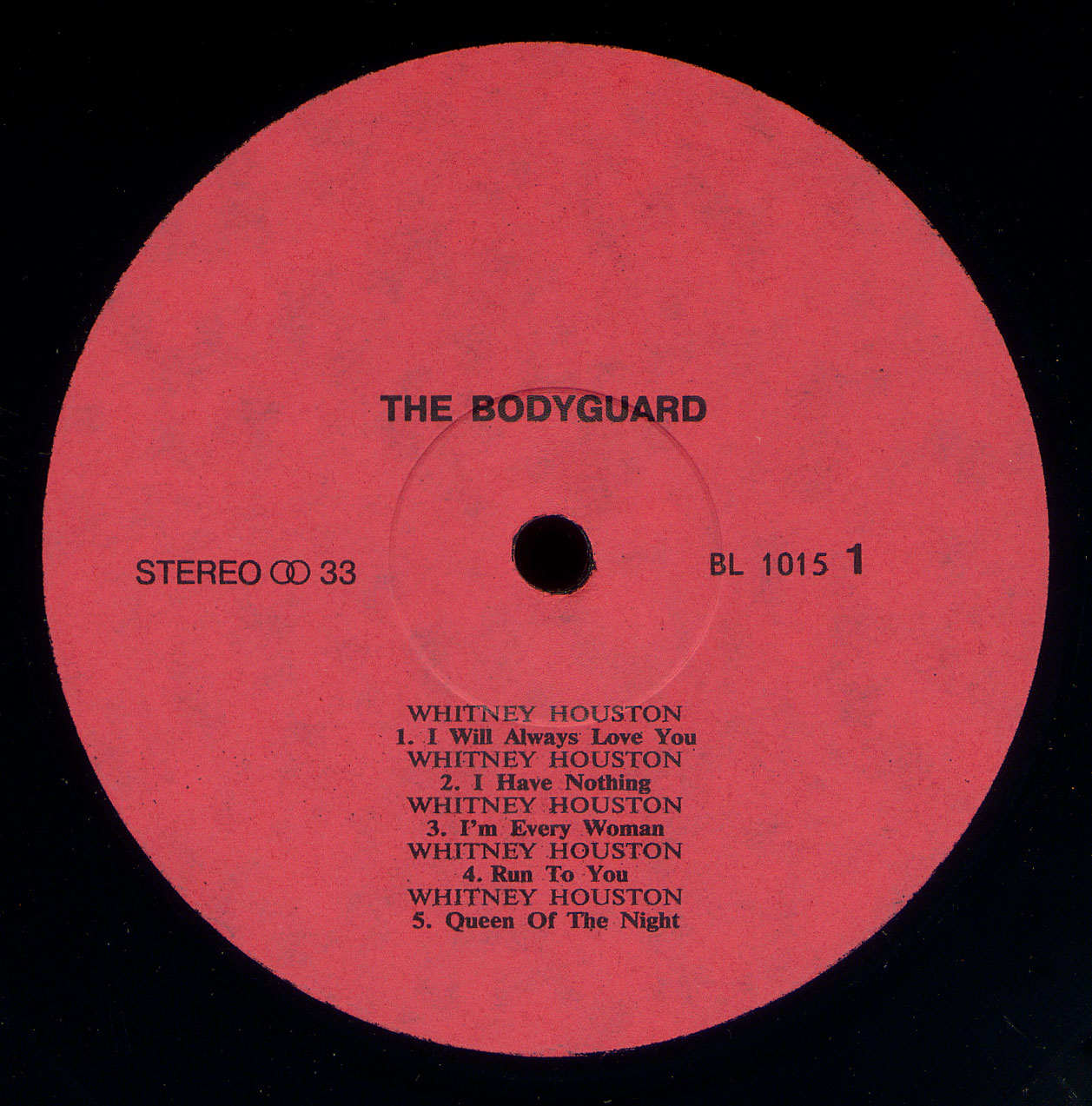 The Bodyguard (Original Soundtrack Album)