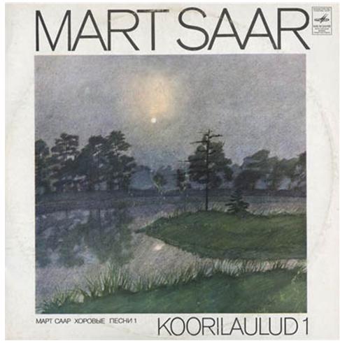 М. СААР (1882-1963): Хоровые песни (на эстонском яз.)
