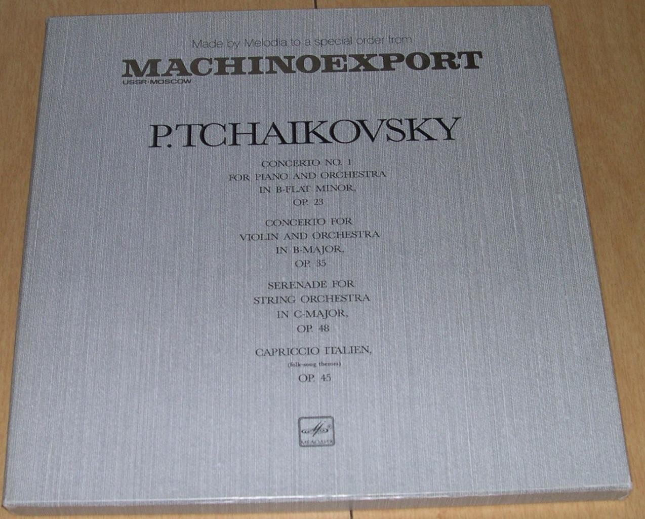 P. Tchaikovsky (special order from Machinoexport)