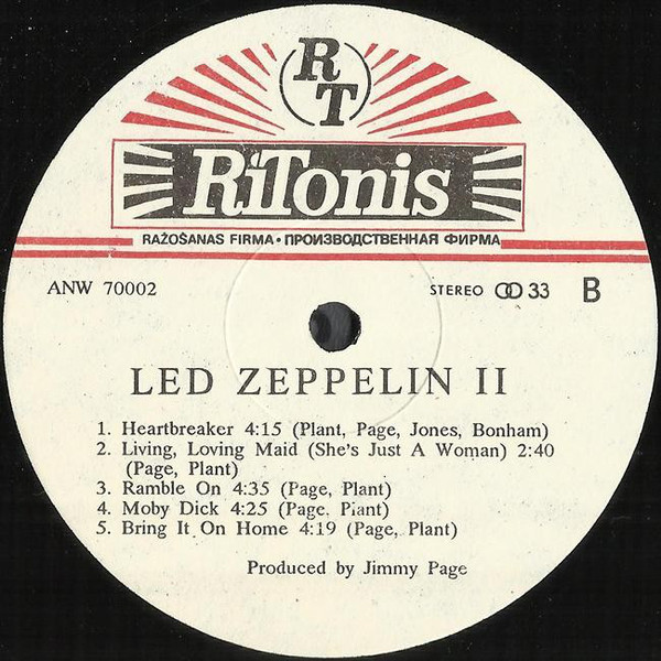 LED ZEPPELIN. Led Zeppelin II