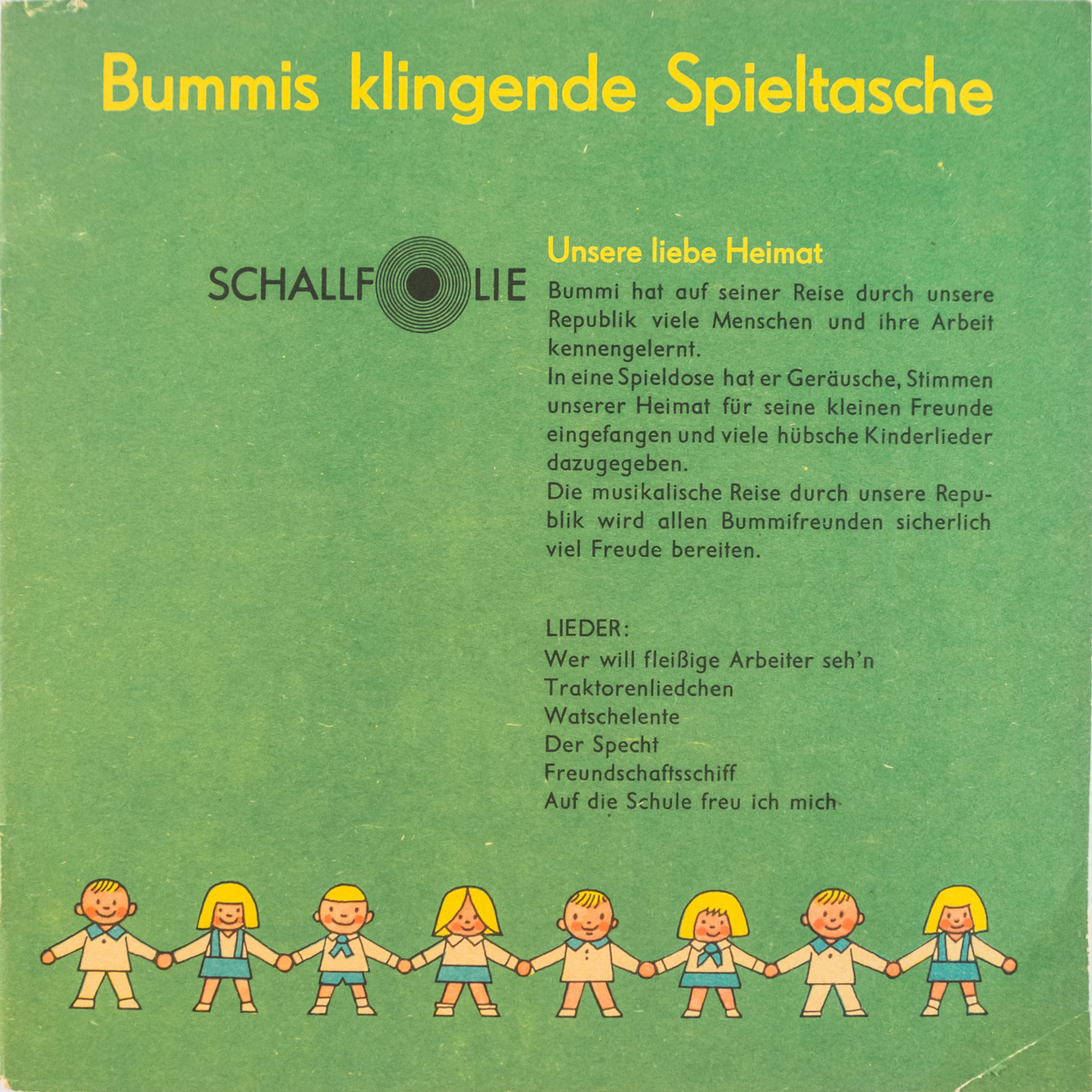 Bummi - Unsere Liebe Heimat. Eine musikalische Reise mit lustigen Kinderliedern
