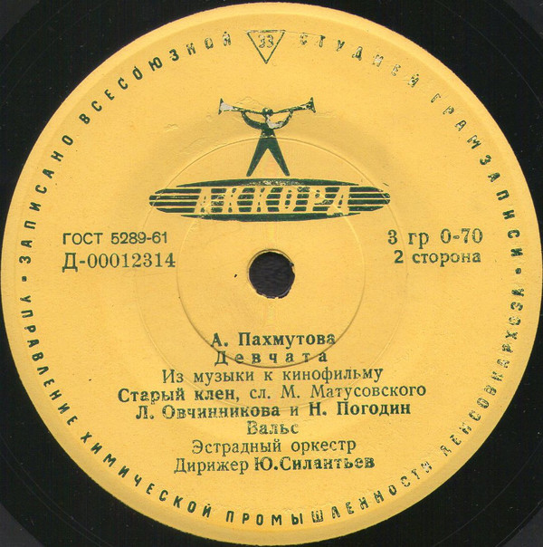 А. ПАХМУТОВА (1929) - Музыка из к/ф «Девчата»