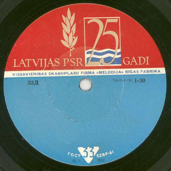 Latvijas PSR 25 gadi