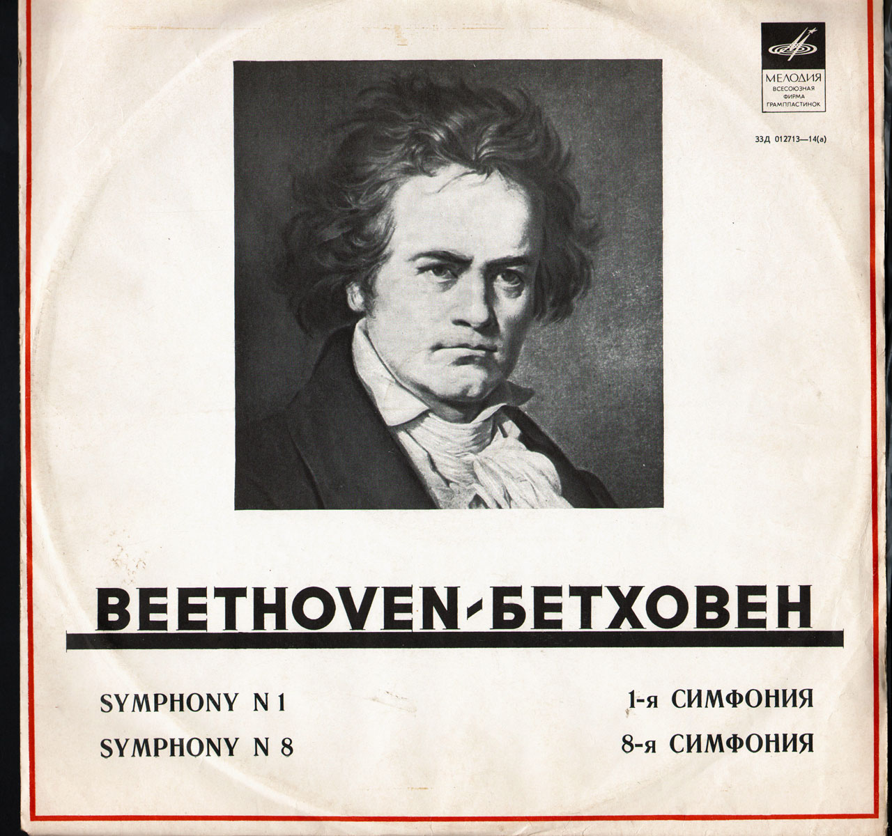 Л. Бетховен: Симфонии № 1, № 8