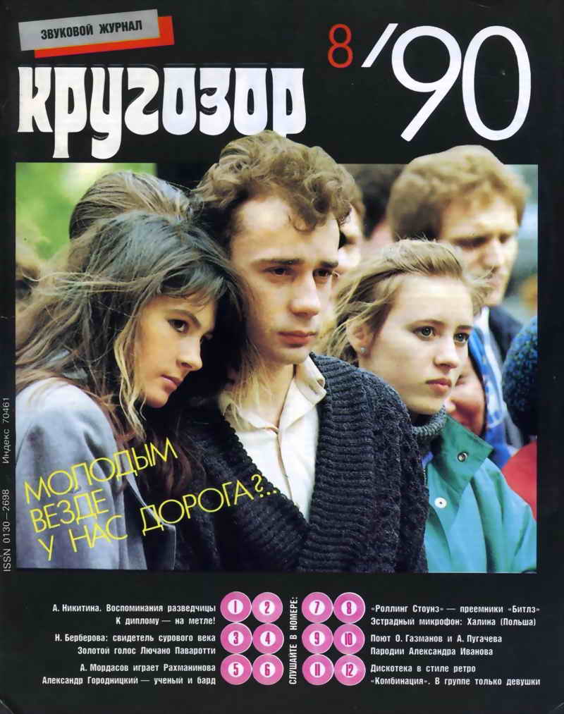 Кругозор 1990 №08