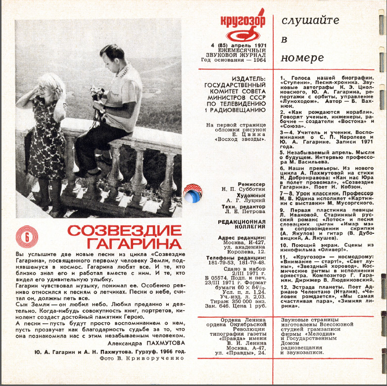 Кругозор 1971 №04