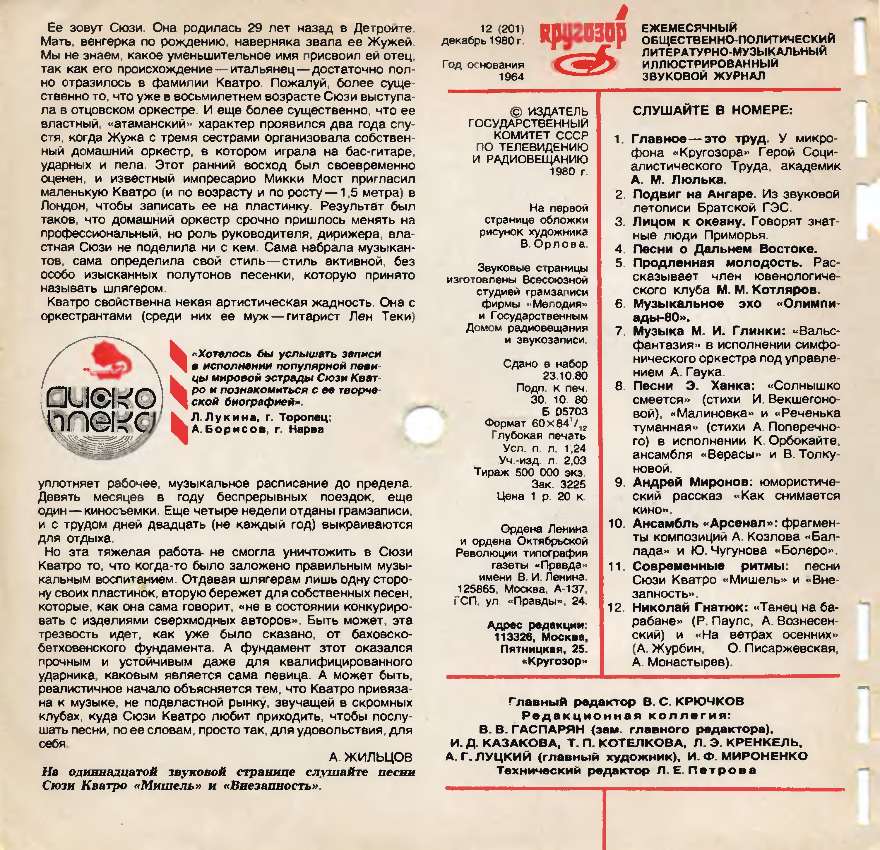 Кругозор 1980 №12
