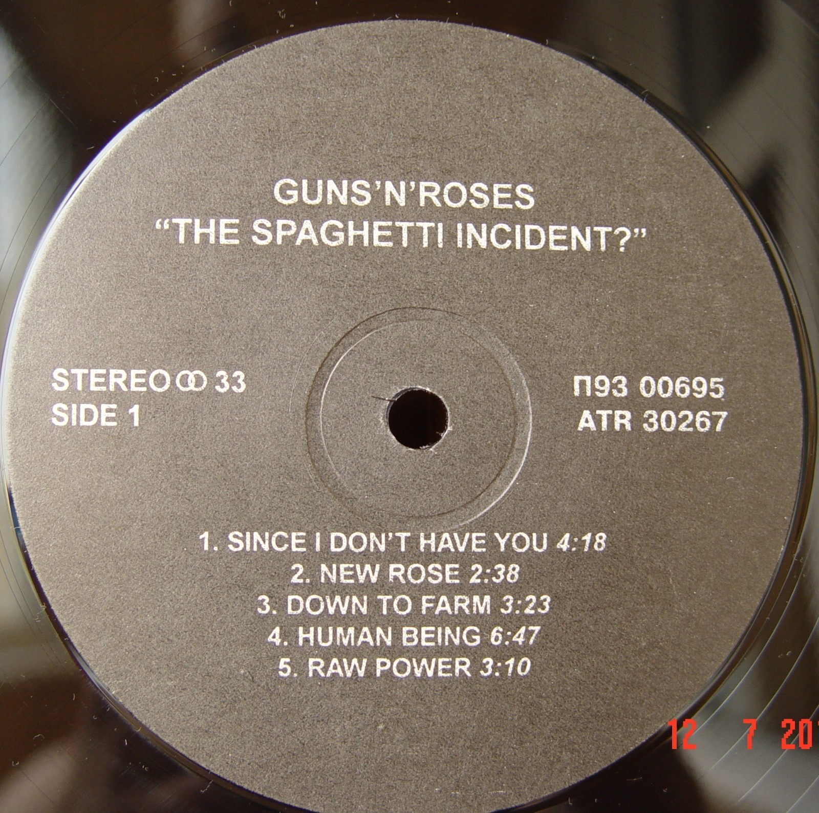 GUNS N' ROSES. The Spaghetti Incident?