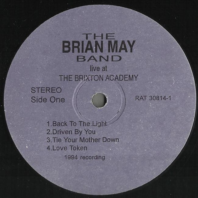 The Brian May Band. Live At The Brixton Academy (2 LP)