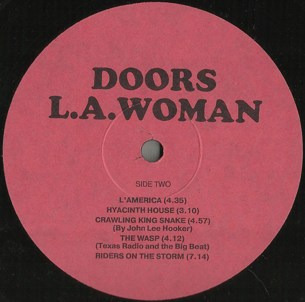 THE DOORS. L.A.Woman
