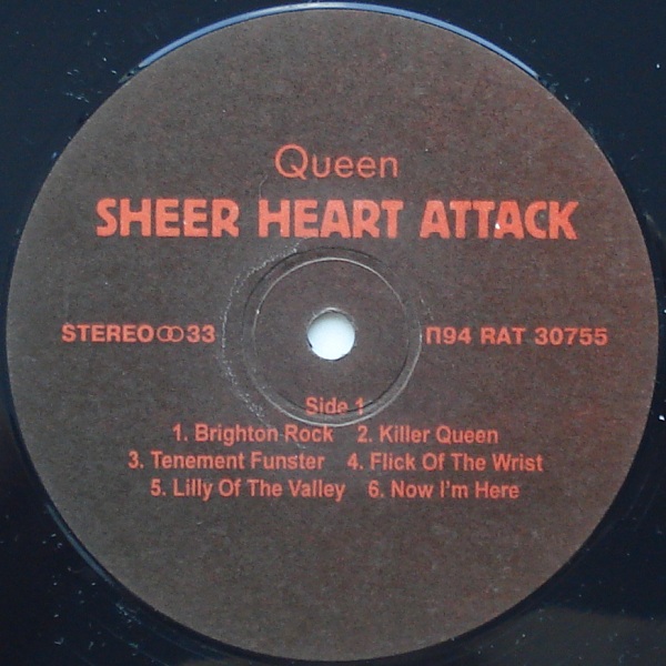 Queen ‎– Sheer Heart Attack