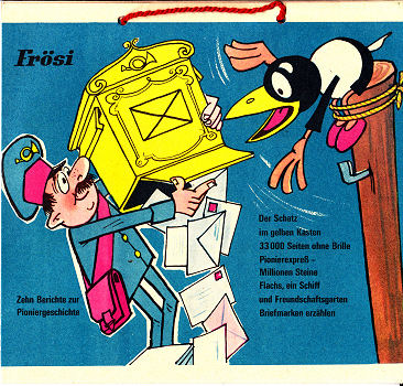 Приложение к немецкому журналу Frösi (январь 1969)