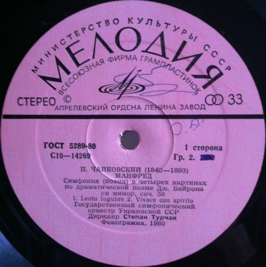 П. ЧАЙКОВСКИЙ (1840-1893): «Манфред», симфония (поэма) в четырех картинах. Дирижер Степан Турчак
