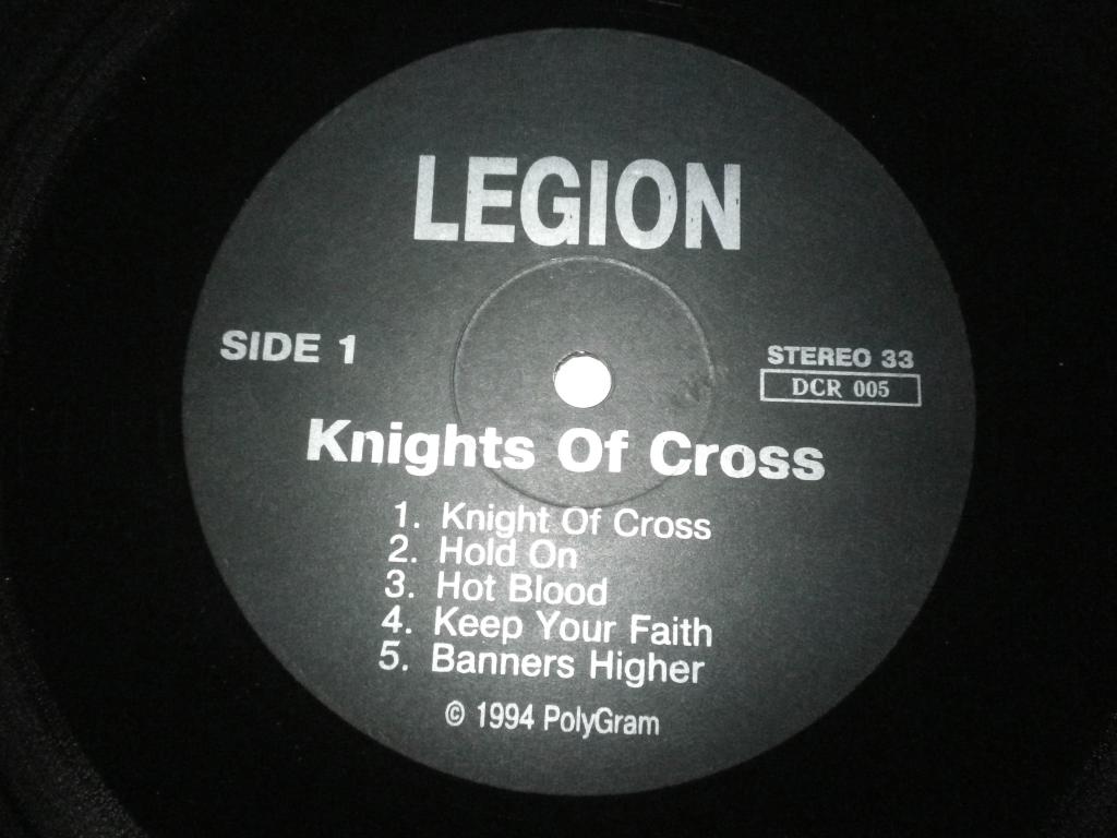 Группа «LEGION». Knights of Cross
