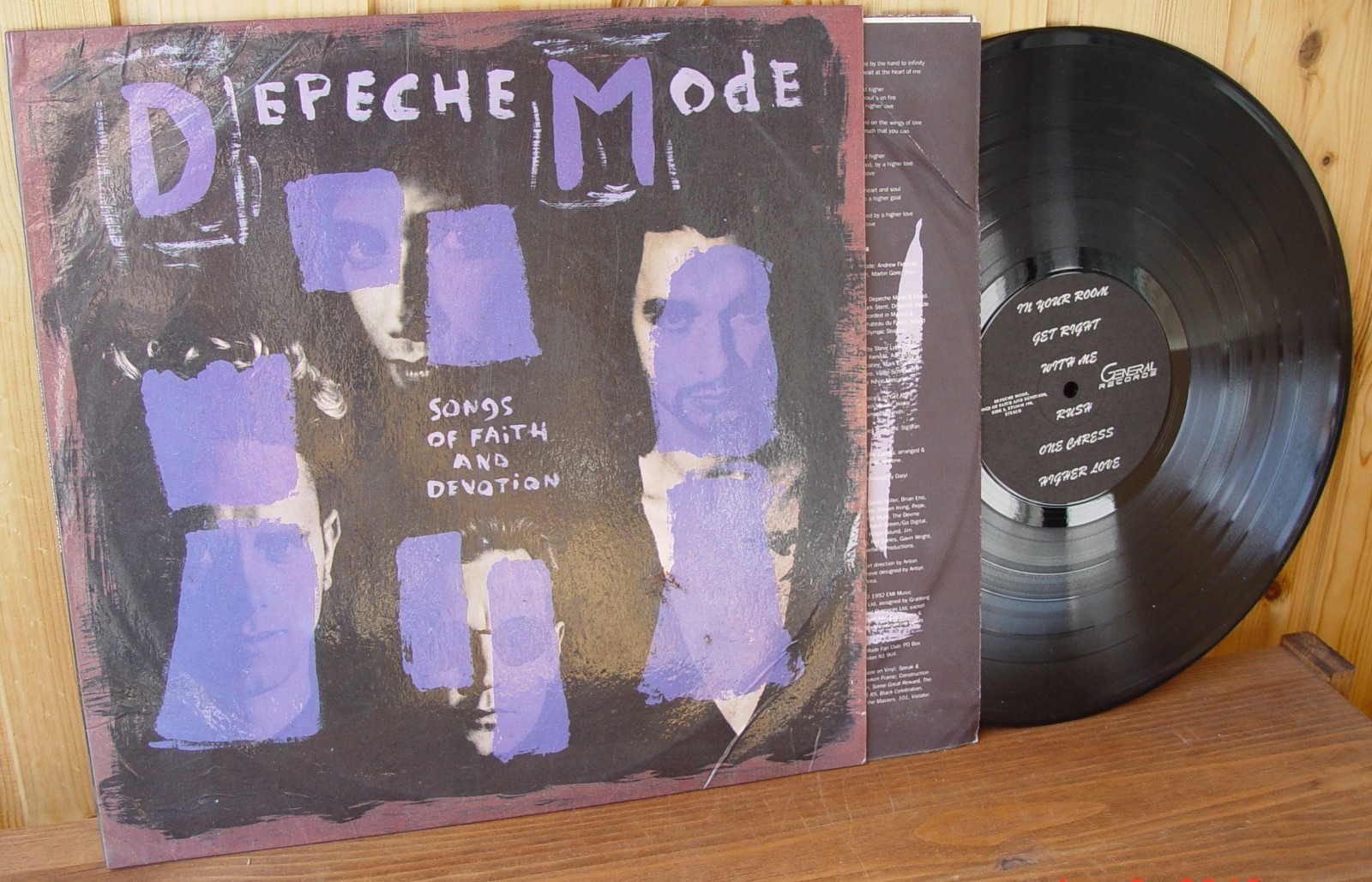 DEPECHE MODE. Songs Of Faith And Devotion