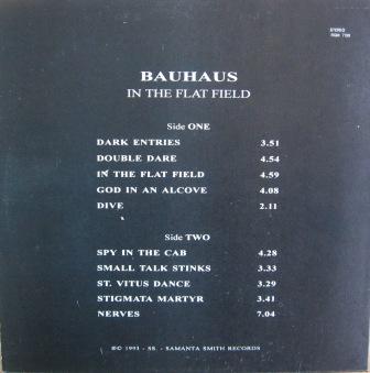Bauhaus ‎– "In The Flat Field"