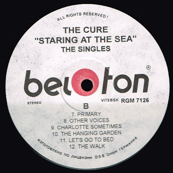 The CURE. Staring At The Sea