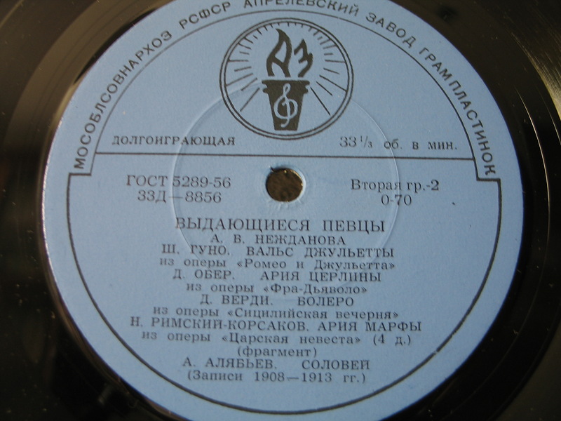 Антонина НЕЖДАНОВА (сопрано, 1873-1950) [Выдающиеся певцы]