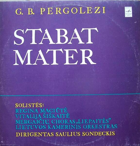 Дж. ПЕРГОЛЕЗИ (1710 – 1736). «Stabat Mater»