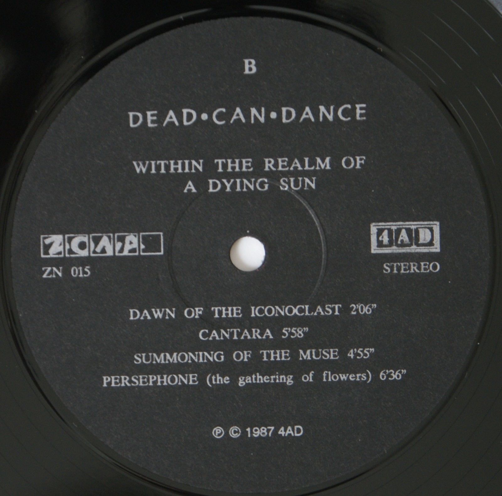 DEAD CAN DANCE. Within The Realm Of A Dying Sun