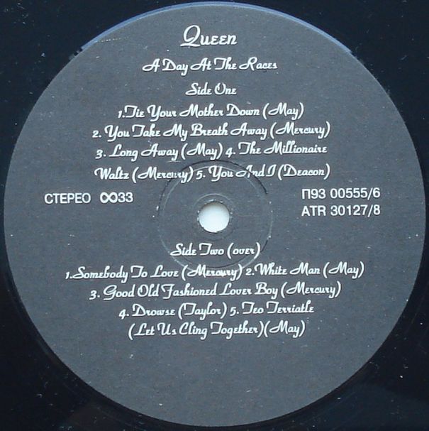 QUEEN «A Day at The Races»