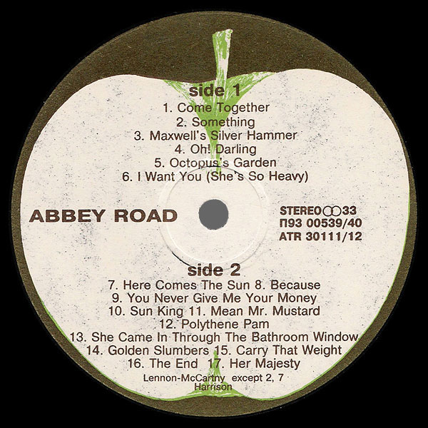 THE BEATLES «Abbey Road»