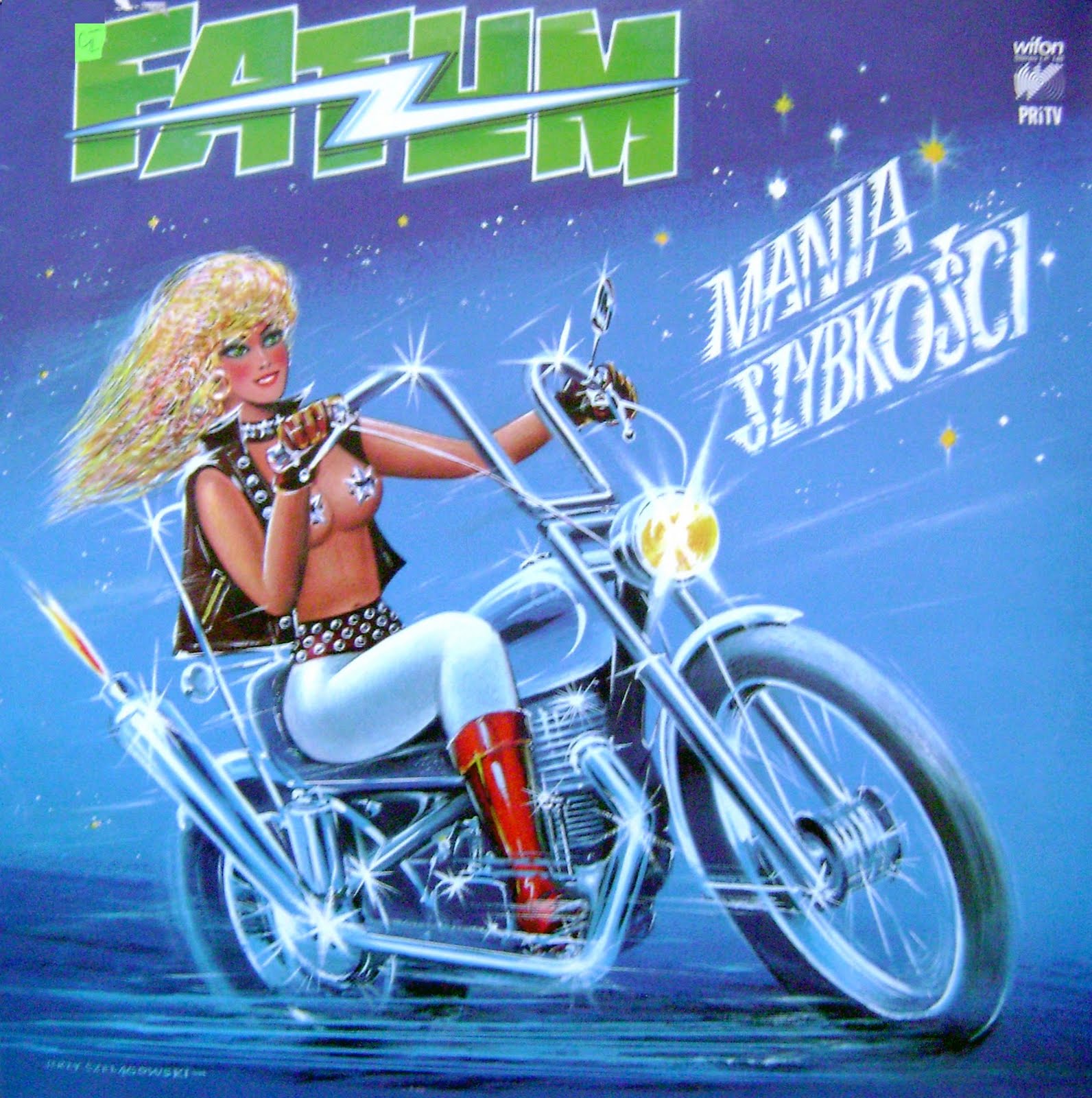 Fatum ‎– Mania Szybkości  [по заказу польской фирмы WIFON, LP 146]