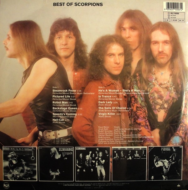 SCORPIONS «Best Of Scorpions, Vol. 1»