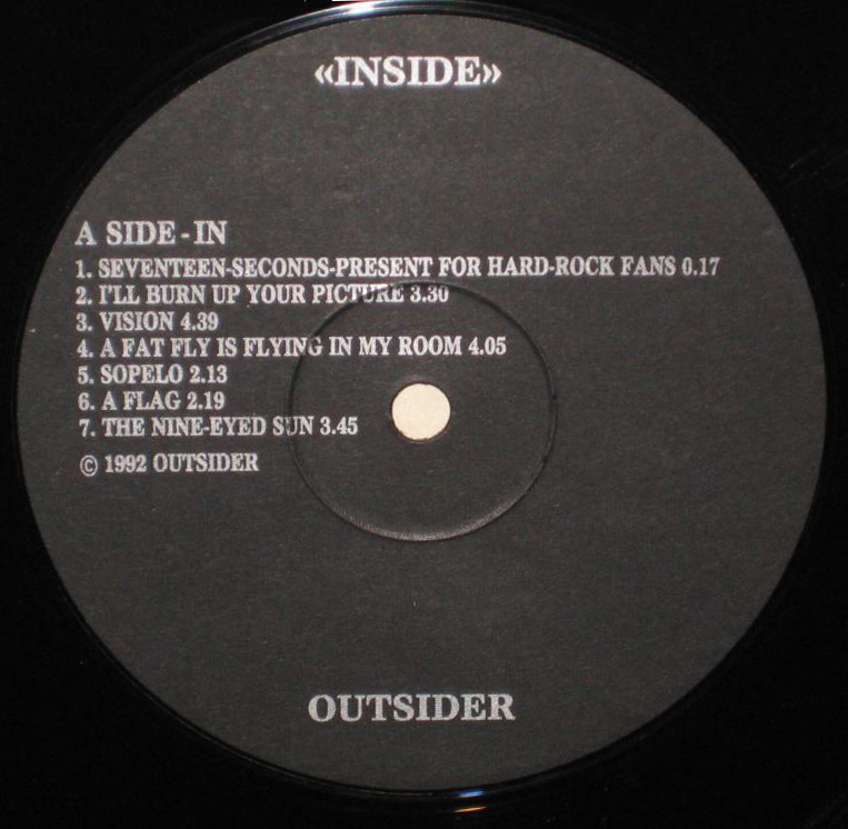 Группа «Outsider» – «Inside»