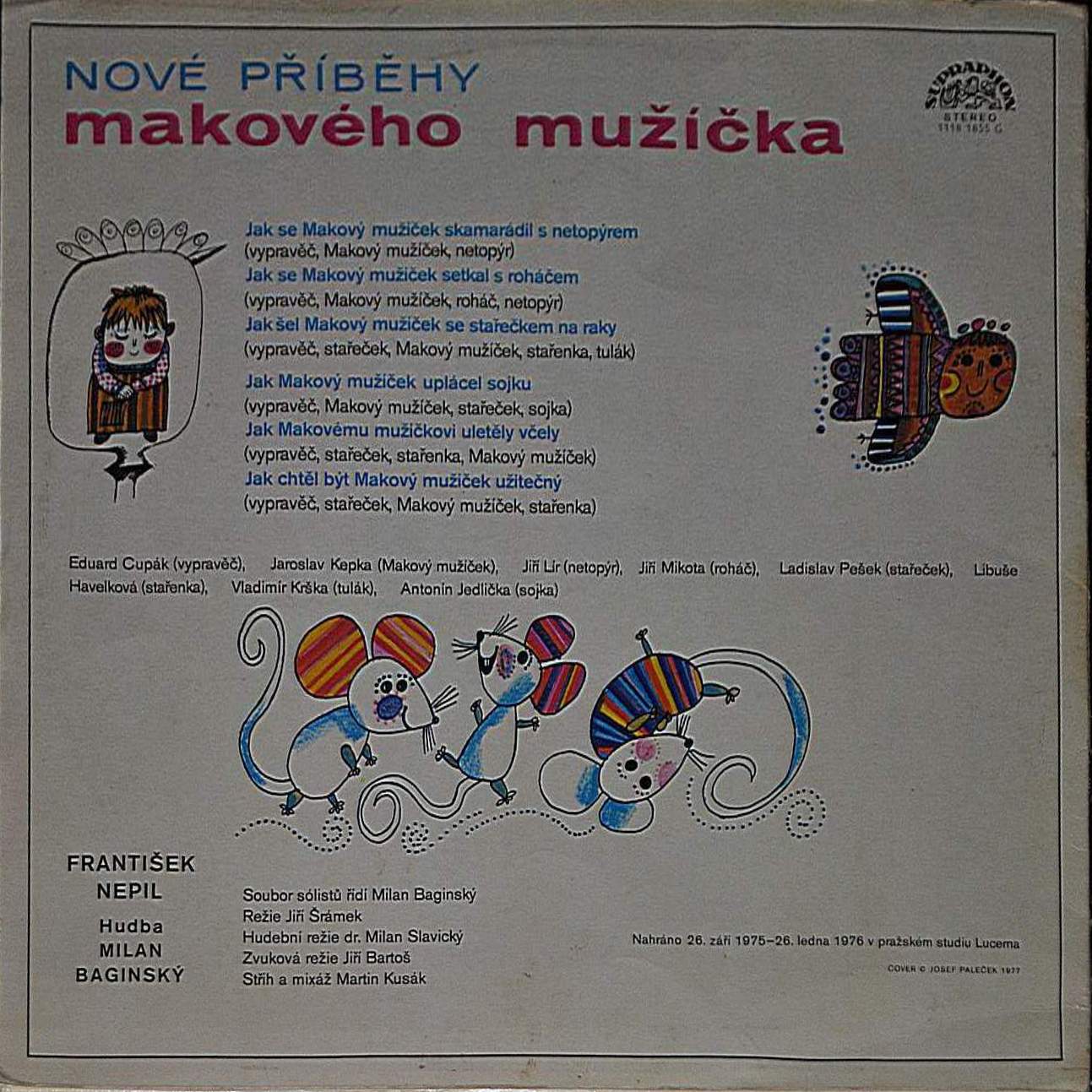 Nove pribehy makovego musicka [по заказу чешской фирмы SUPRAPHON 1118 1855]