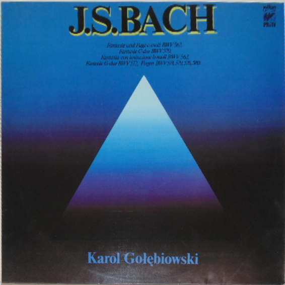 Karol Gołębiowski - J.S. Bach [по заказу польской фирмы WIFON, LP 126]