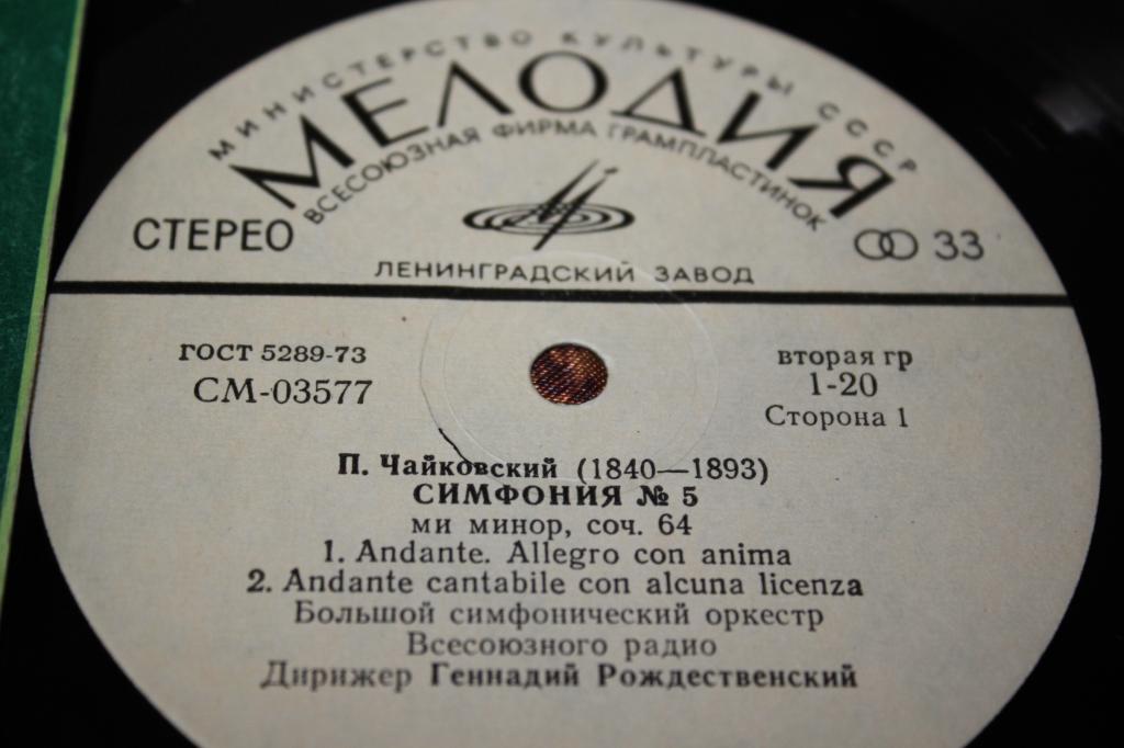 П.И.ЧАЙКОВСКИЙ (1840–1893) «Симфония № 5, ми минор, соч. 64»