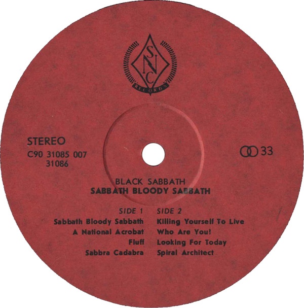 Black Sabbath — Sabbath Bloody Sabbath