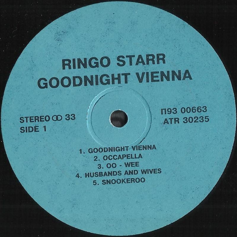 RINGO STARR «Goodnight Vienna»