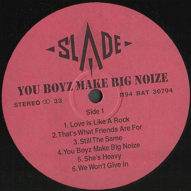 SLADE. You Boyz Make Big Noize