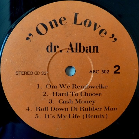 Dr. Alban - One Love (The Album Second Edition)