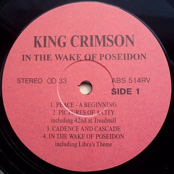 King Crimson. In The Wake Of Poseidon