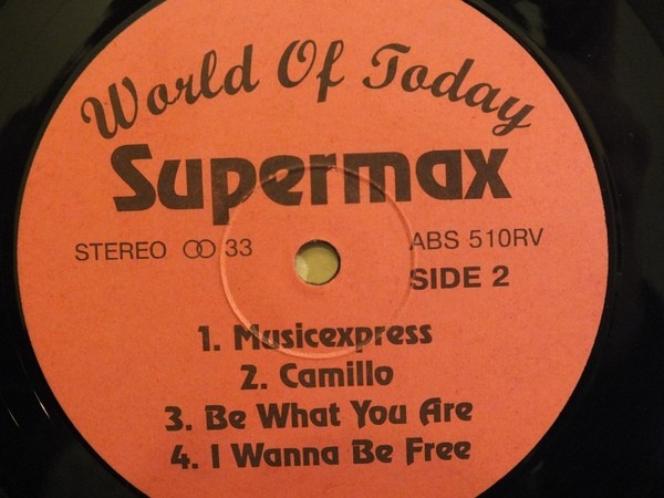 Supermax ‎— World Of Today