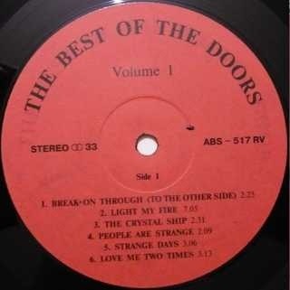 The DOORS. The Best of The Doors (1)