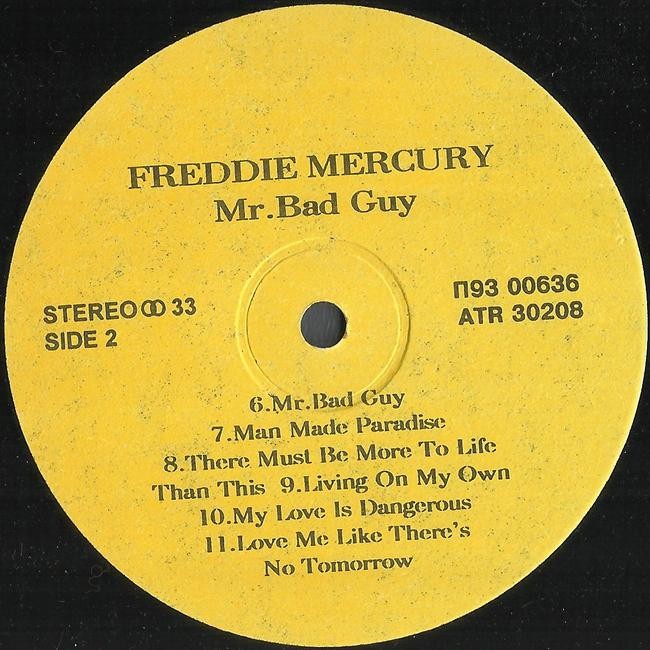 Freddie MERCURY «Mr. Bad Guy»