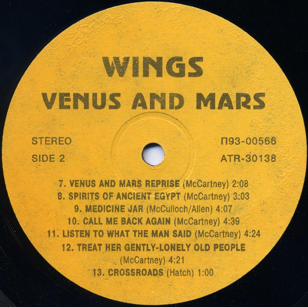 PAUL McCARTNEY AND WINGS «Venus And Mars»