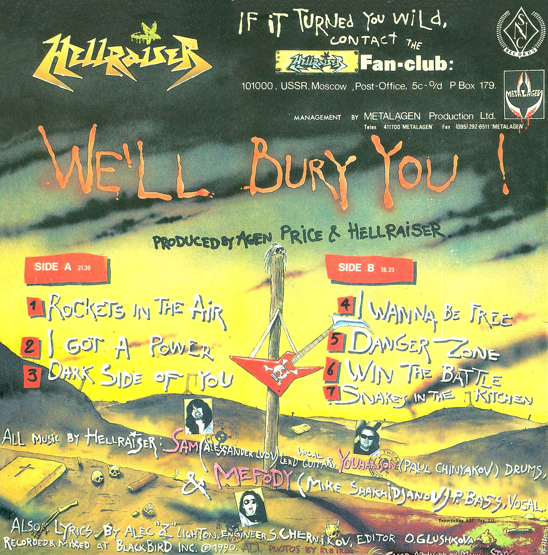 Hellraiser - We'll Bury You!