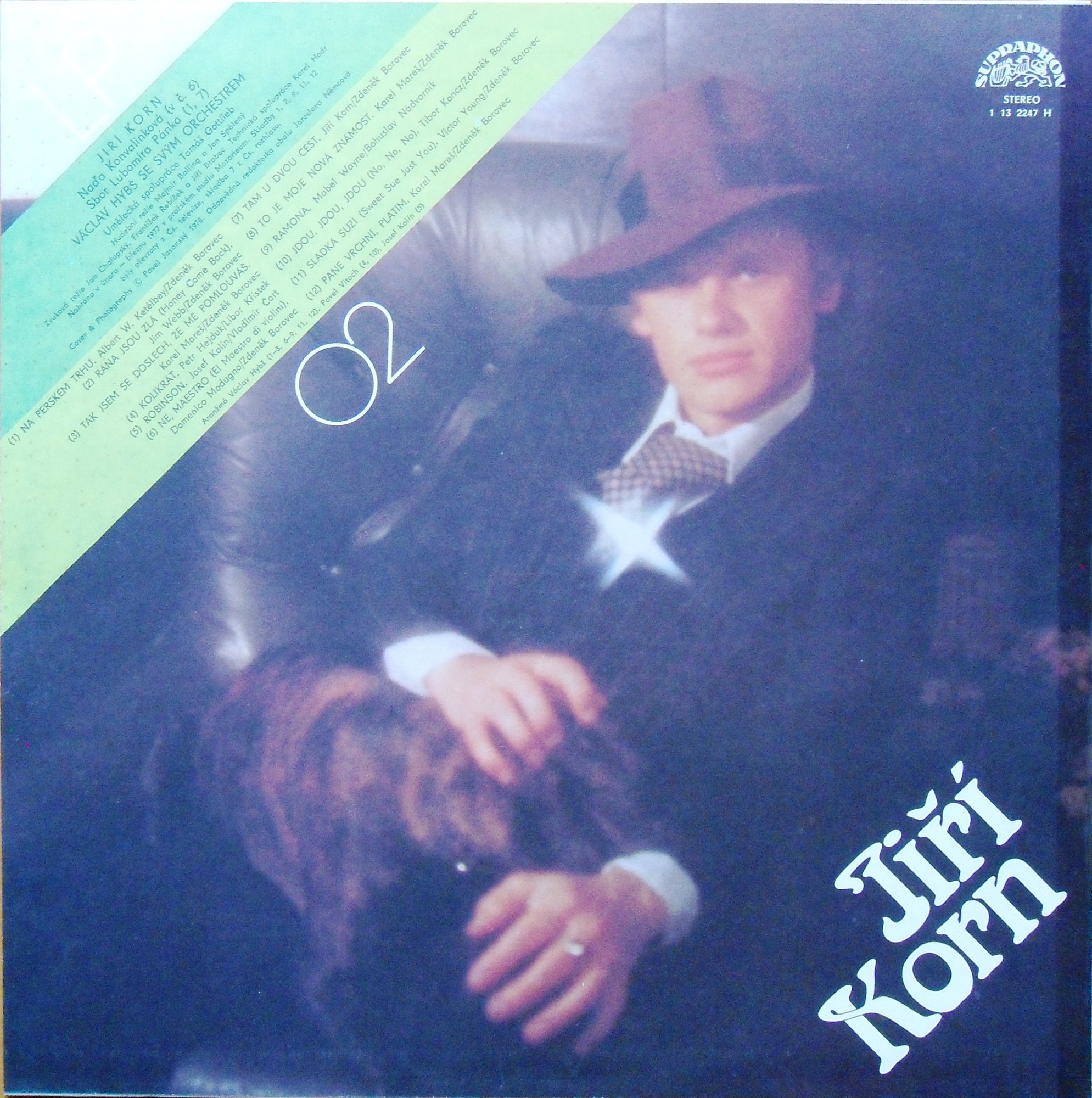 Jiří Korn ‎– LP 02 [по заказу чешской фирмы SUPRAPHON 1113 2247]