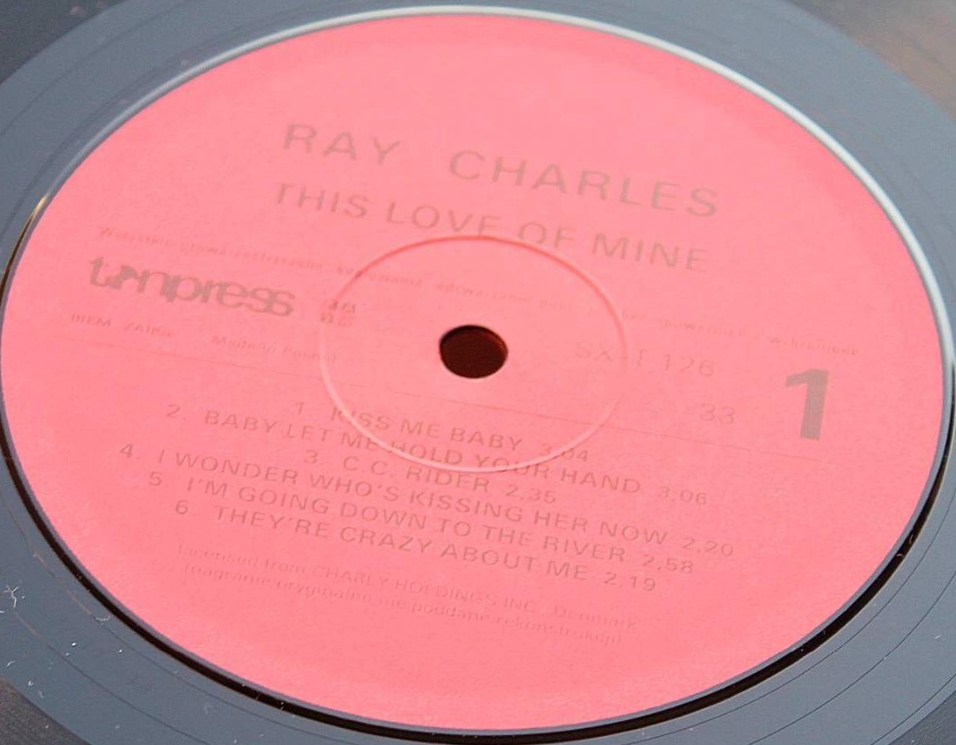 Ray CHARLES - This Love of Mine [по заказу польской фирмы TONPRESS, SX-T126]