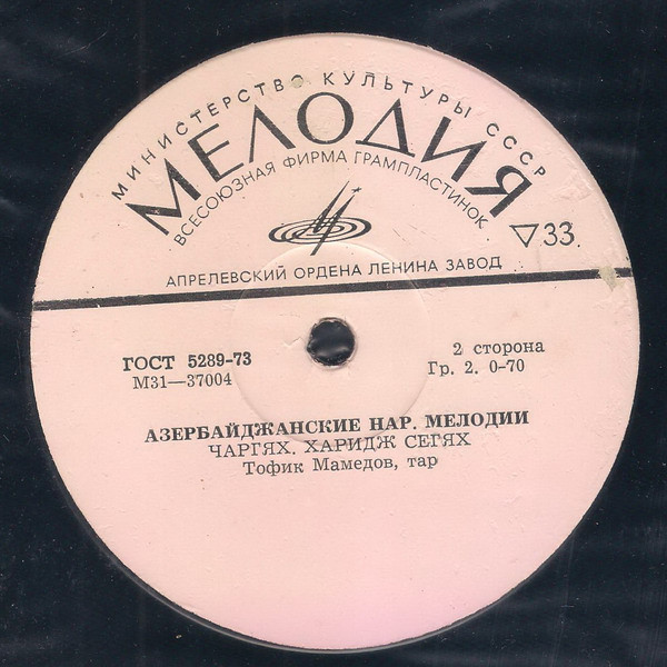 Тофик МАМЕДОВ (тар) / Кямил АХМЕДОВ (тар). Азербайджанские народные мелодии