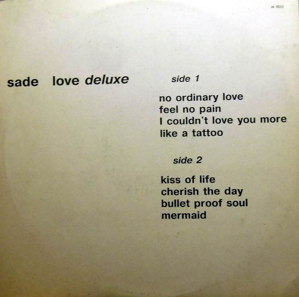 SADE. Love Deluxe