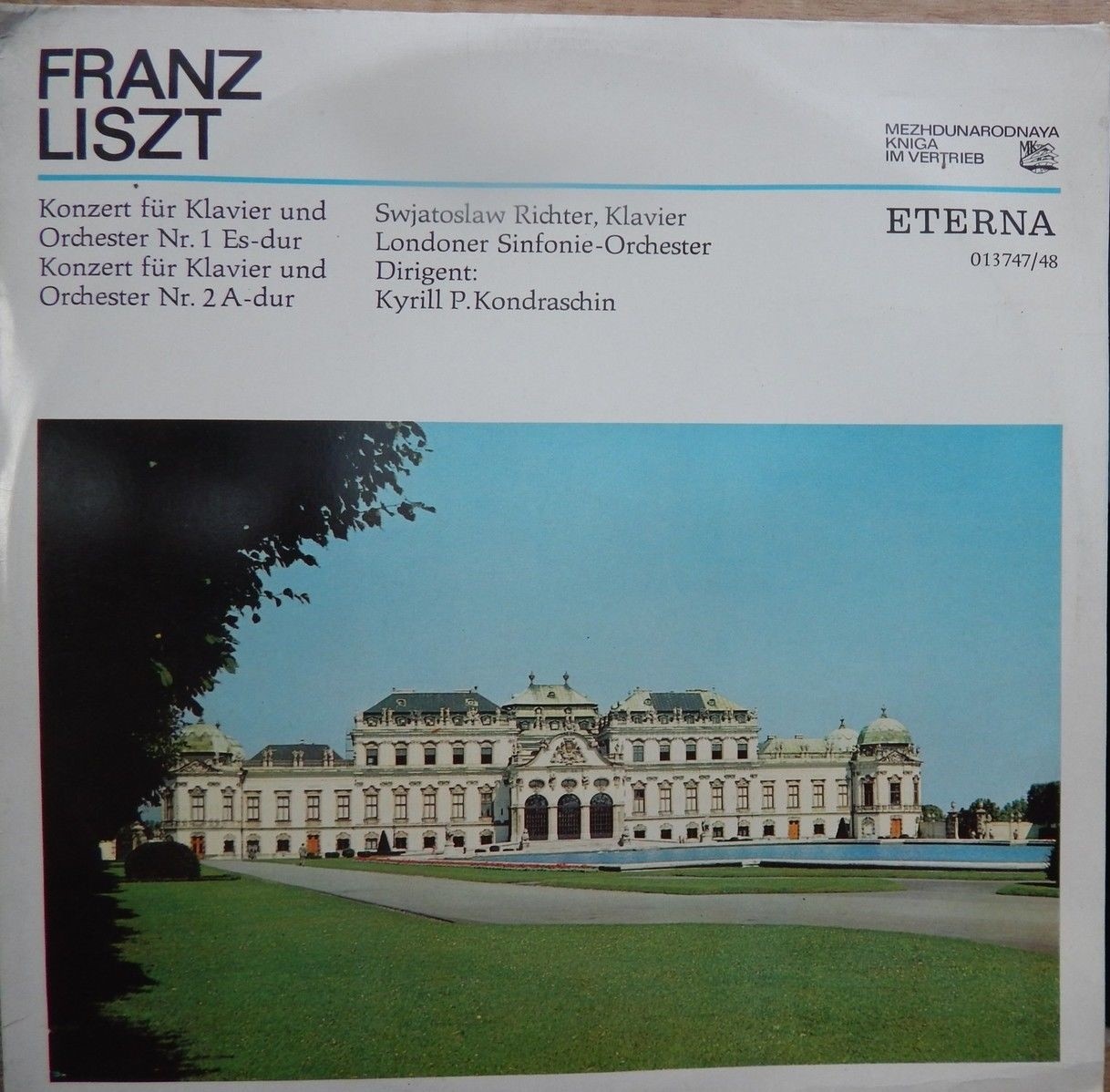 Ф. ЛИСТ (1811–1886): Концерты №1 и 2 для ф-но с оркестром (С. Рихтер, Лондонский СО, К. Кондрашин)
