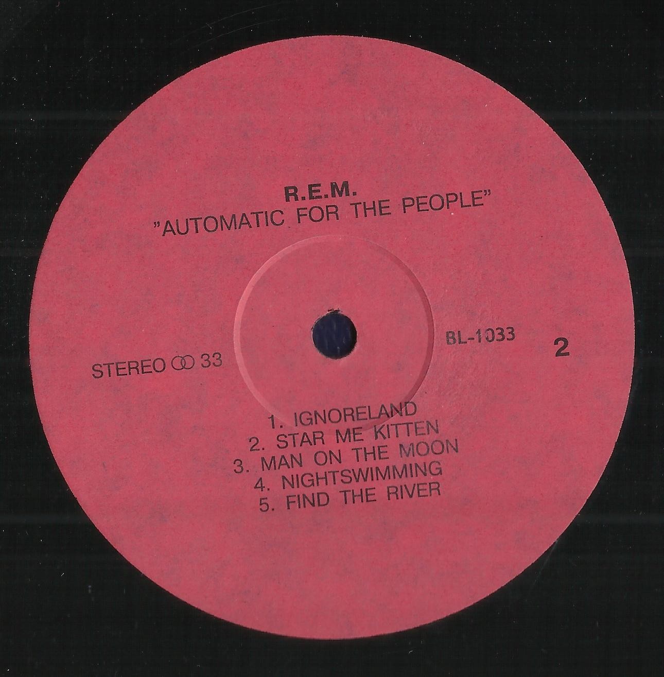 R.E.M. - Automatic for the People